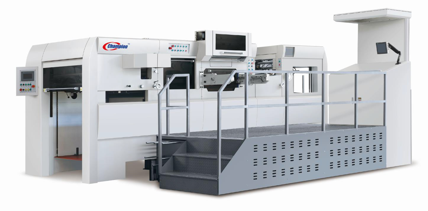 Champion ULTRAFOIL 1050SS Full-automatic hot foil stamping with X axis & Y axis Die-cutting and creasing machine with STRIPPING