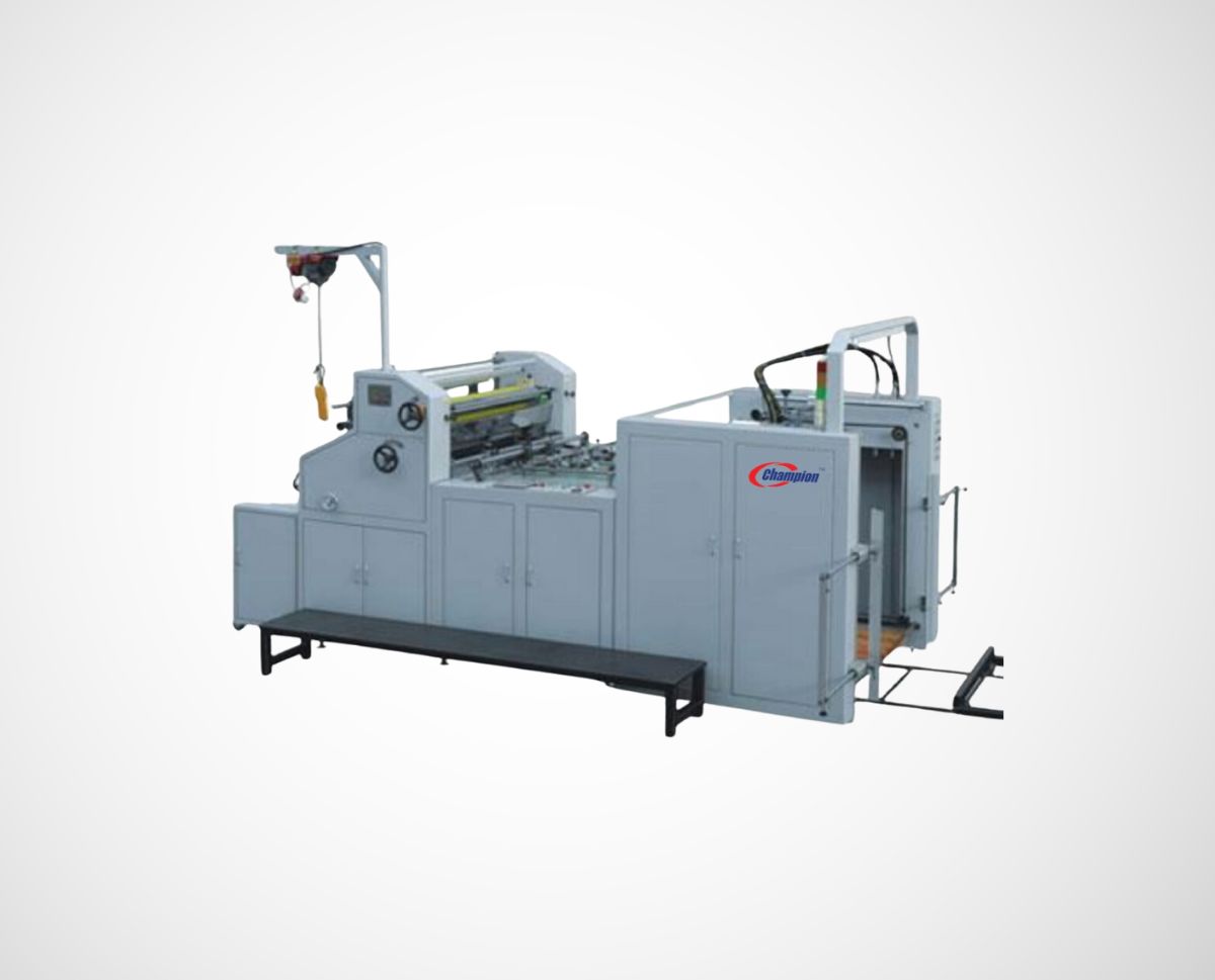 Champion CAGL 1200 Automatic Waterbased Lamination Machine.